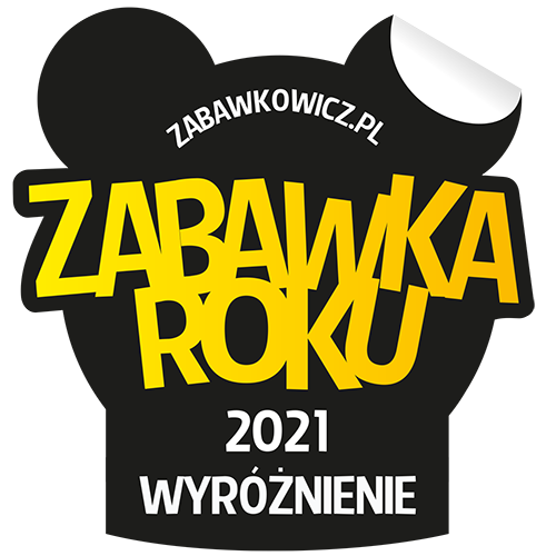 Zabawka roku 2021 wyróżnienie logo